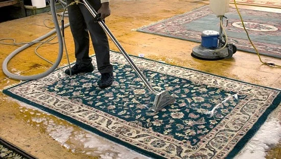 تنظيف سجاد في المنزل