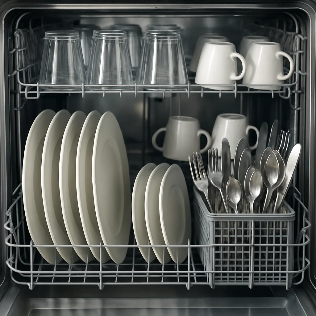 طريقة استخدام غسالة الصحون