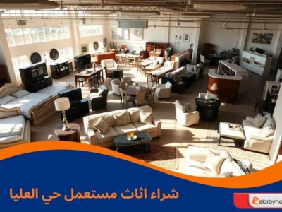 شراء اثاث مستعمل حي العليا