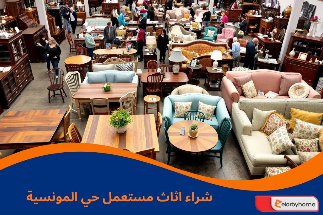 شراء اثاث مستعمل حي المونسية